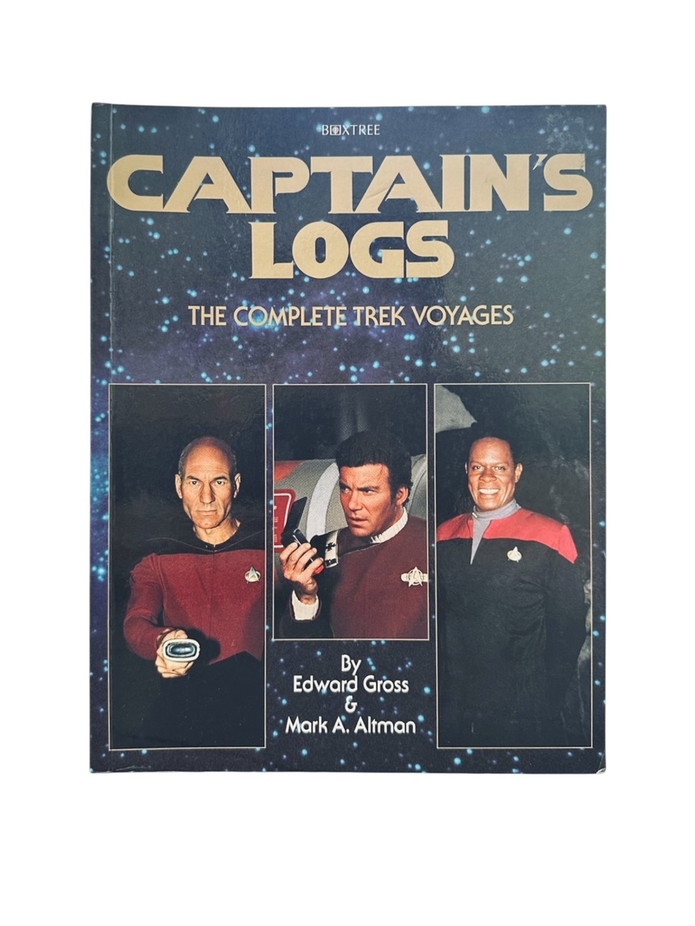 Star Trek Captain’s Logs: The Complete Trek Voyages Book 1993 Vintage - Picture 11 of 11